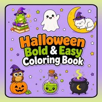 Halloween Malbuch FüR Erwachsene, Spukdesigns, Geister, Hexen, KüRbisse