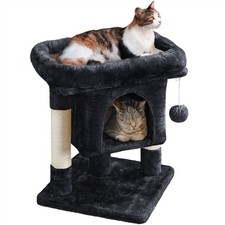 Cat Tree Cat Tower with Top Perch Scratching Post Cat Condo Furniture for Cats