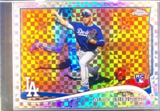 2014 Topps Chrome Alex Guerrero X Fractor RC #14 Dodgers