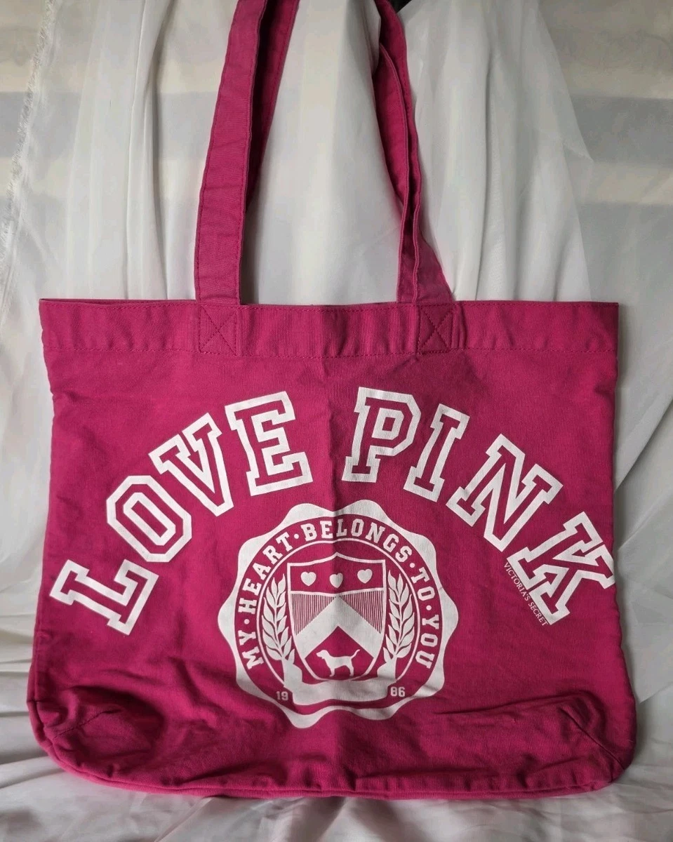 25+ Victoria's Secret Love Pink Tote Bags for Women for sale