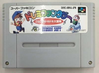 DoReMi Fantasy: Milon's DokiDoki Adventure HUDSON SNES SHVC-AM4J Retro A6064
