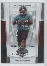 2007 Leaf Certified Materials Missing Serial Number Reggie Nelson #200 0k0