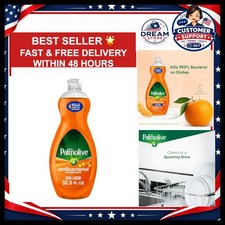 Ultra Concentrated Antibacterial Liquid Dish Soap, Orange Scent, 32.5 Fluid