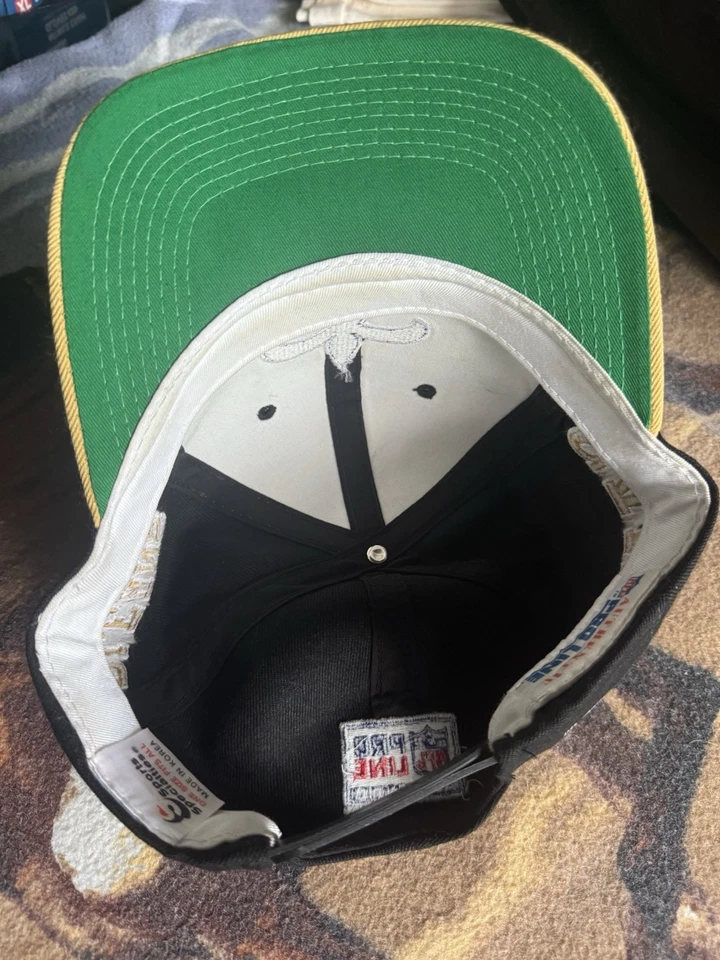 De colección Especialidades Deportivas New Orleans Saints Sidewave SnapBack Sombrero RARO Foto 3 de 4