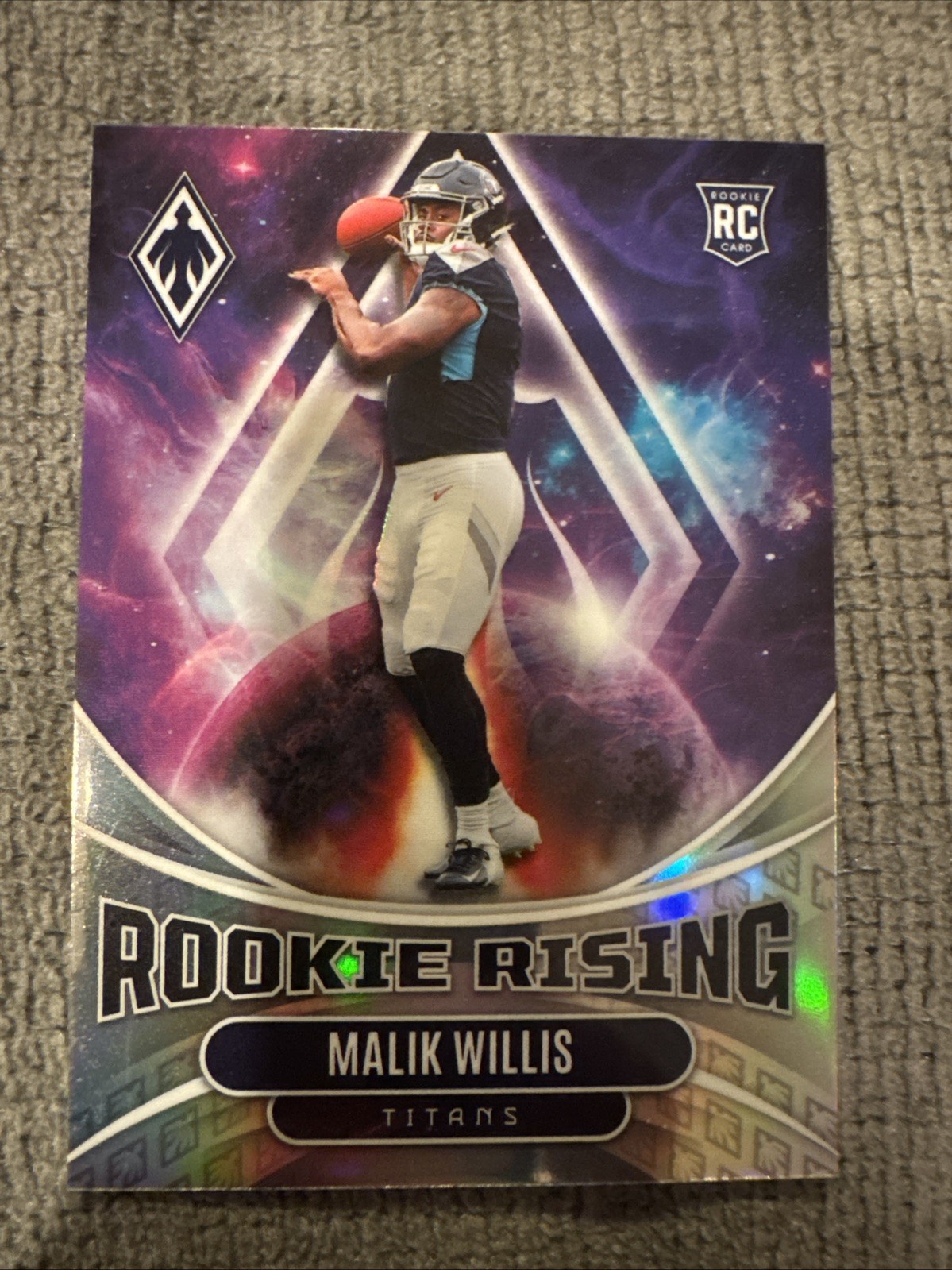 2022 Phoenix Rookie Rising Malik Willis Silver Prizm