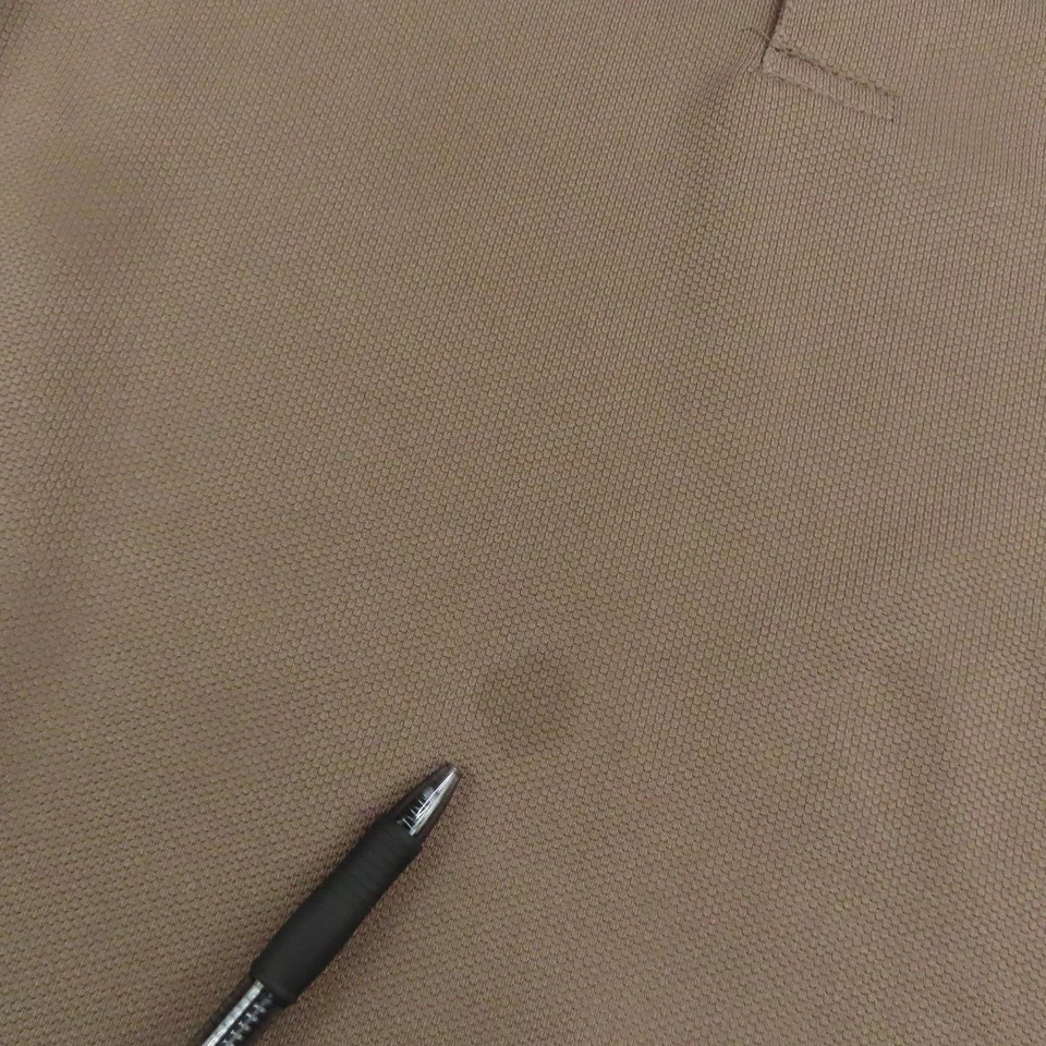 Camisa polo de golf Grand Slam para hombre pequeña marrón manga larga rendimiento poliéster Foto 2 de 4