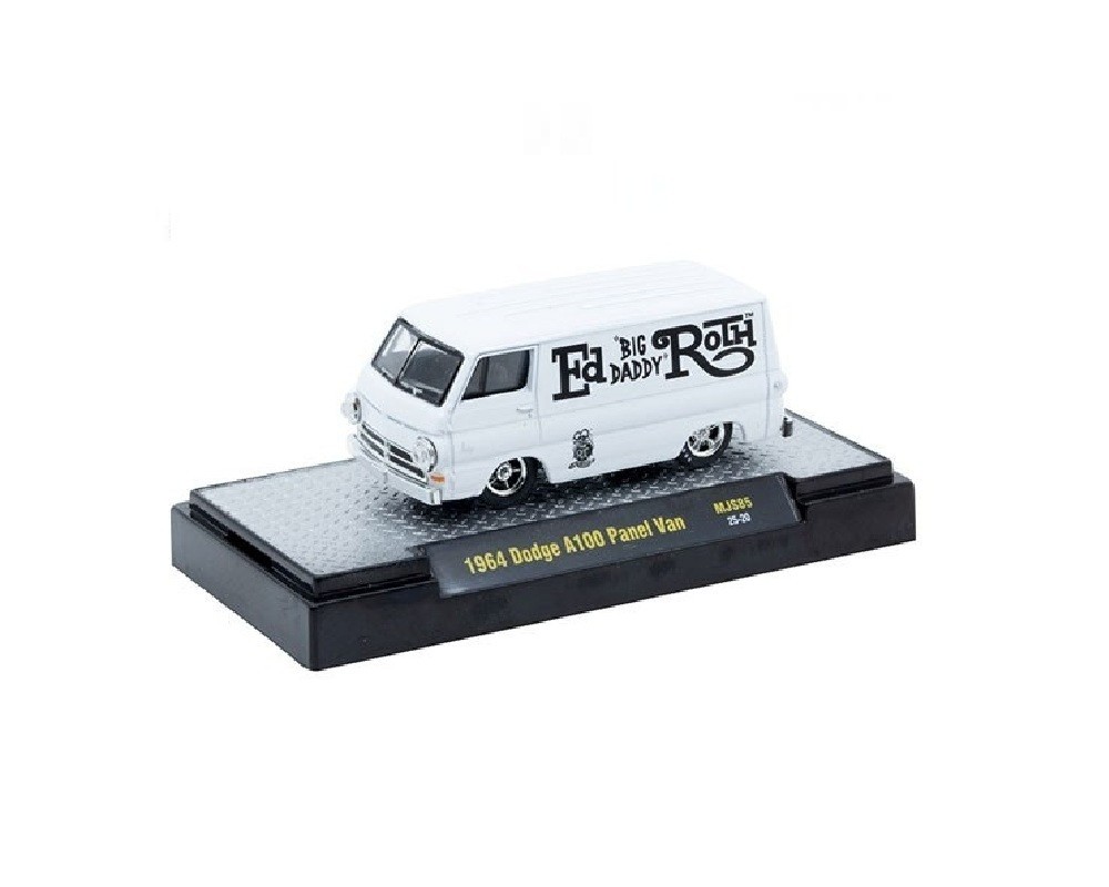 M2 1:64 1964 DODGE A100 PANEL VAN RAT FINK ED ROTH