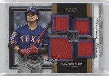 2020 Topps Museum Collection 6/99 Shin-Soo Choo #SPQR-SC 0xz8