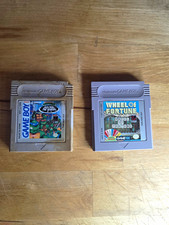 Konami Nintendo Game Boy TMNT II Back From The Sewers & Wheel of Fortune