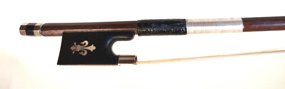 VTG 3/4 VIOLIN BOW, Custom-Made European Expertise & .999 Silver Windings - Image 2 of 4