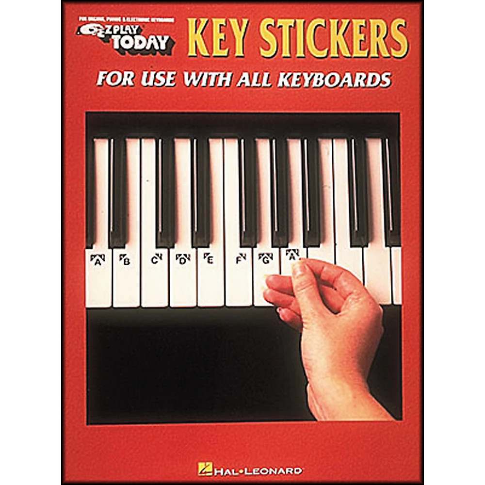 Hal Leonard E-Z Play Key Stickers for Use All Keyboards