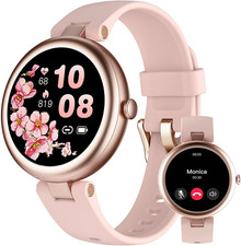 Smartwatch Donna Piccolo Smart Watch Rotondo Orologio Fitness Donna Contapassi D