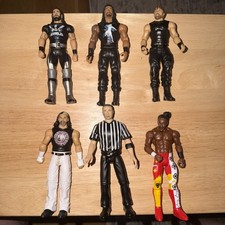 2011 WWE Elite Series Dean Ambrose Wrestle Figures - Roman Reigns - Lot Of 6