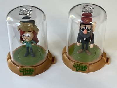 Disney Gravity Falls Domez Collectible Figure Wendy And Grunkle