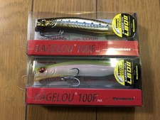 Megabass KAGELOU 100F GG STAIN IWASHI PM Lure Set of 2 Unused