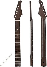 22 Fret Electric Guitar Neck 25.5 inch Wenge Fretboard for Guitar Part Replace