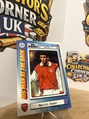 Topps Decades 1990s Martin Keown Arsenal Big Man at the Back Edition