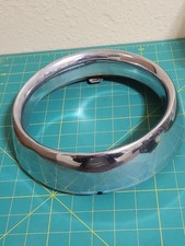 1954 Plymouth Headlight Door Chrome Bezel Part 1546556 Previously Owned