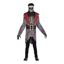 Undead ILLusions Pirate Halloween Costume Adds 9" to Height Kids Large12-14