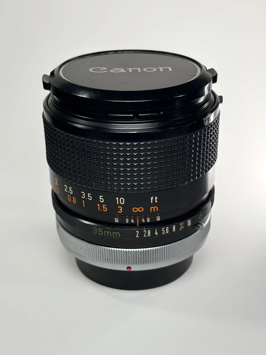 Canon FD 35mm f/2 Camera Lenses for sale | eBay
