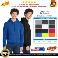 Port  Company PC78HT Men's Tall Core Fleece Pullover Hooded Sweatshirt