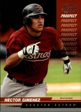 2005 Leaf #220 Hector Gimenez Rookie Houston Astros RC