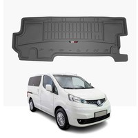 Omac Gummi Kofferraumwanne FüR Nissan NV200 2009-2020 TPE Laderaumwanne Schwarz