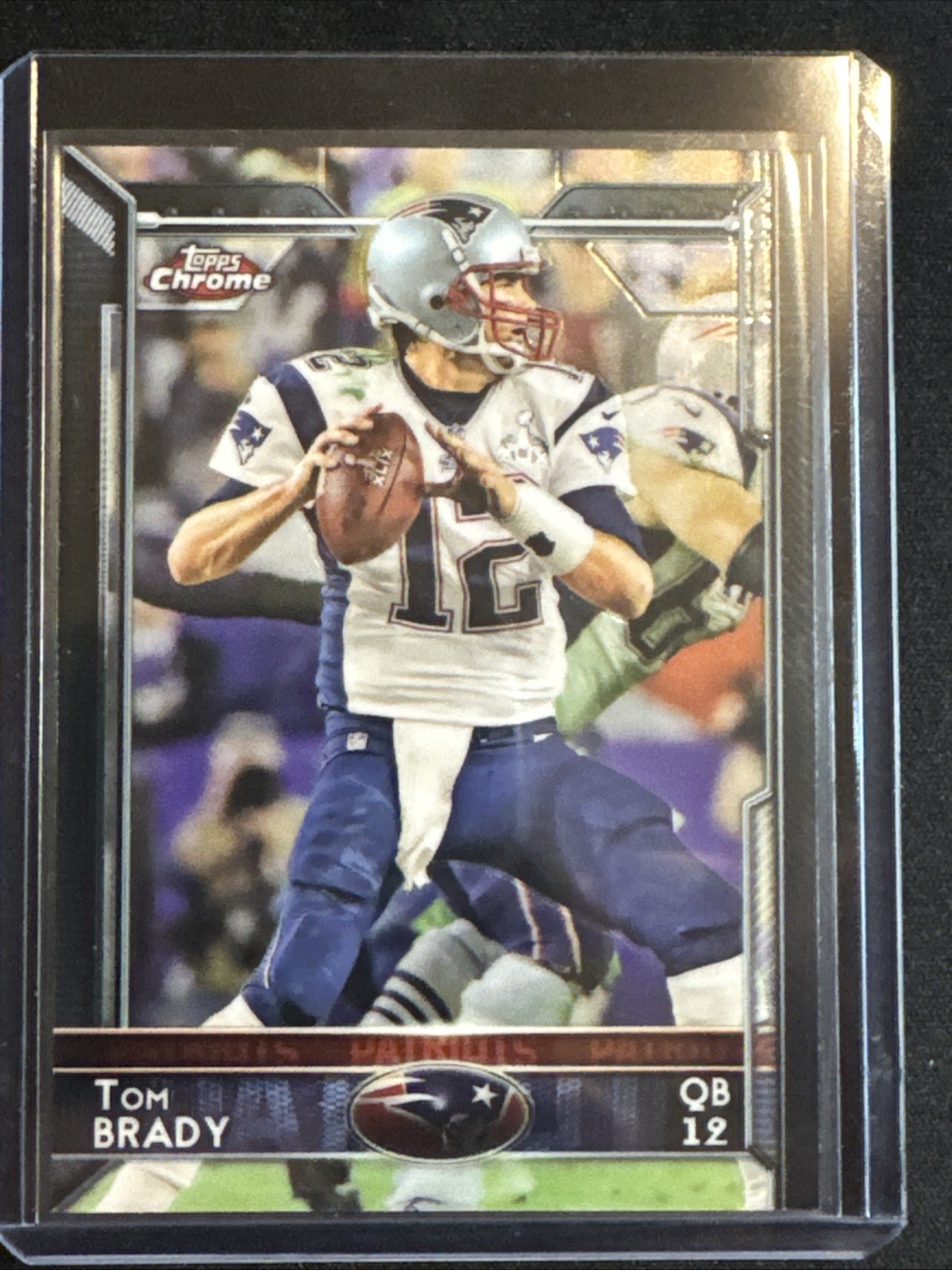 2015 Topps Chrome - Tom Brady #50 Refractor