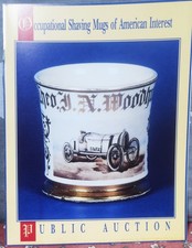 1991 Chris Machmer Occupational Shaving Mug Auction catalog,158 mugs,price sheet