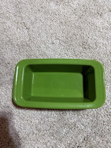 Fiestaware Homer Laughlin Green Loaf Bread Pan