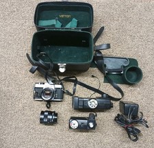 Vintage Honeywell Pentax SP 500 SLR 35mm Film Camera w/ Case