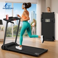 Treadmill Electric Running Foldable Walking Pad Home GYM Panel Bottle Machine
