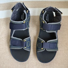 Rockport Men's Adjustable Trail Sandals Blue Multi Size 12 New