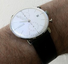 Junghans Max Bill Chronoscope 27/4600.04 NEU & OVP, Rechnung , 24 M. Garantie