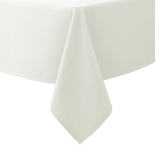 Ivory Biscaynebay 60" x 84" Textured Tablecloth