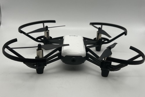 Tello Drohne von DJI weiß ohne Akku beschädigt für Ersatzteile