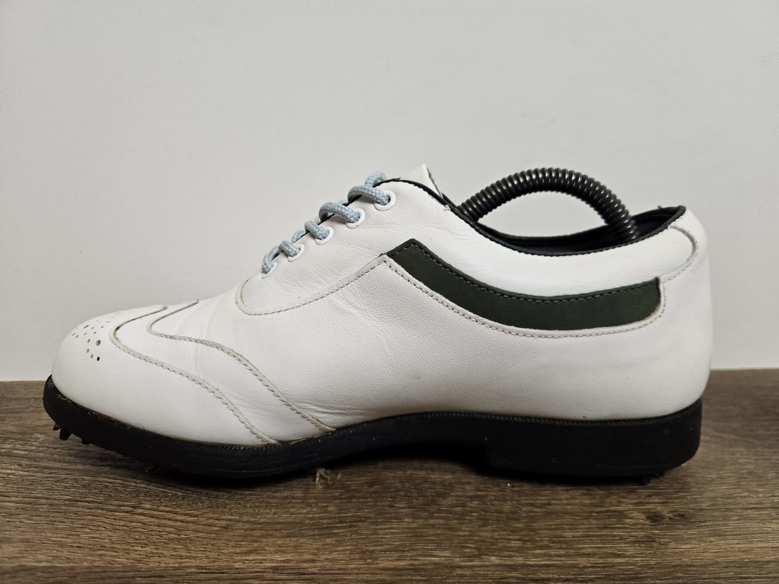 Footjoy Aqualites Shoes Lady Soft Leather Brogue Pro Golf Trainers UK 4.5 EU37.5 image 10