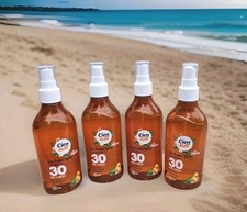 4 x 250ml Cien Sun Protect Sprays  holiday set Vegan Sunscreen Non Greasy  12.35 per litre