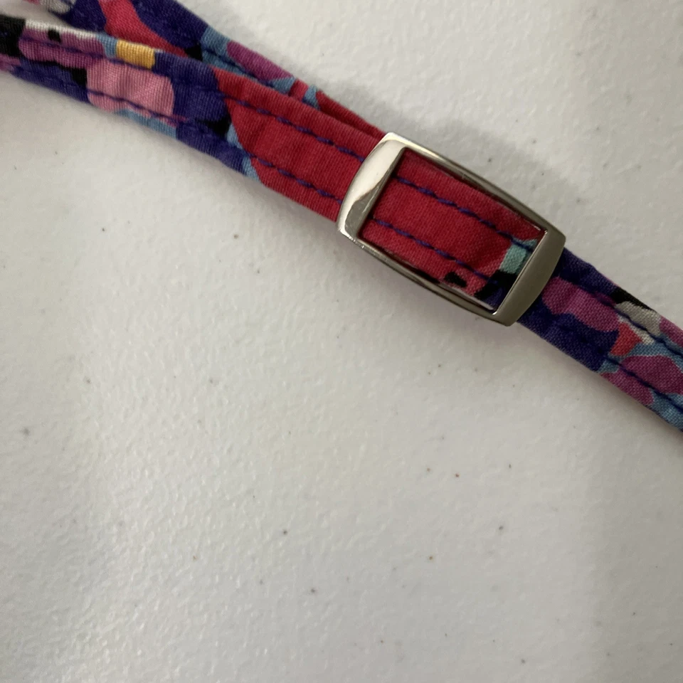 Vera Bradley синий / фиолетовый / красный / желтый Va Va цветок наплечная сумка сумочка - Изображение 4 из 4