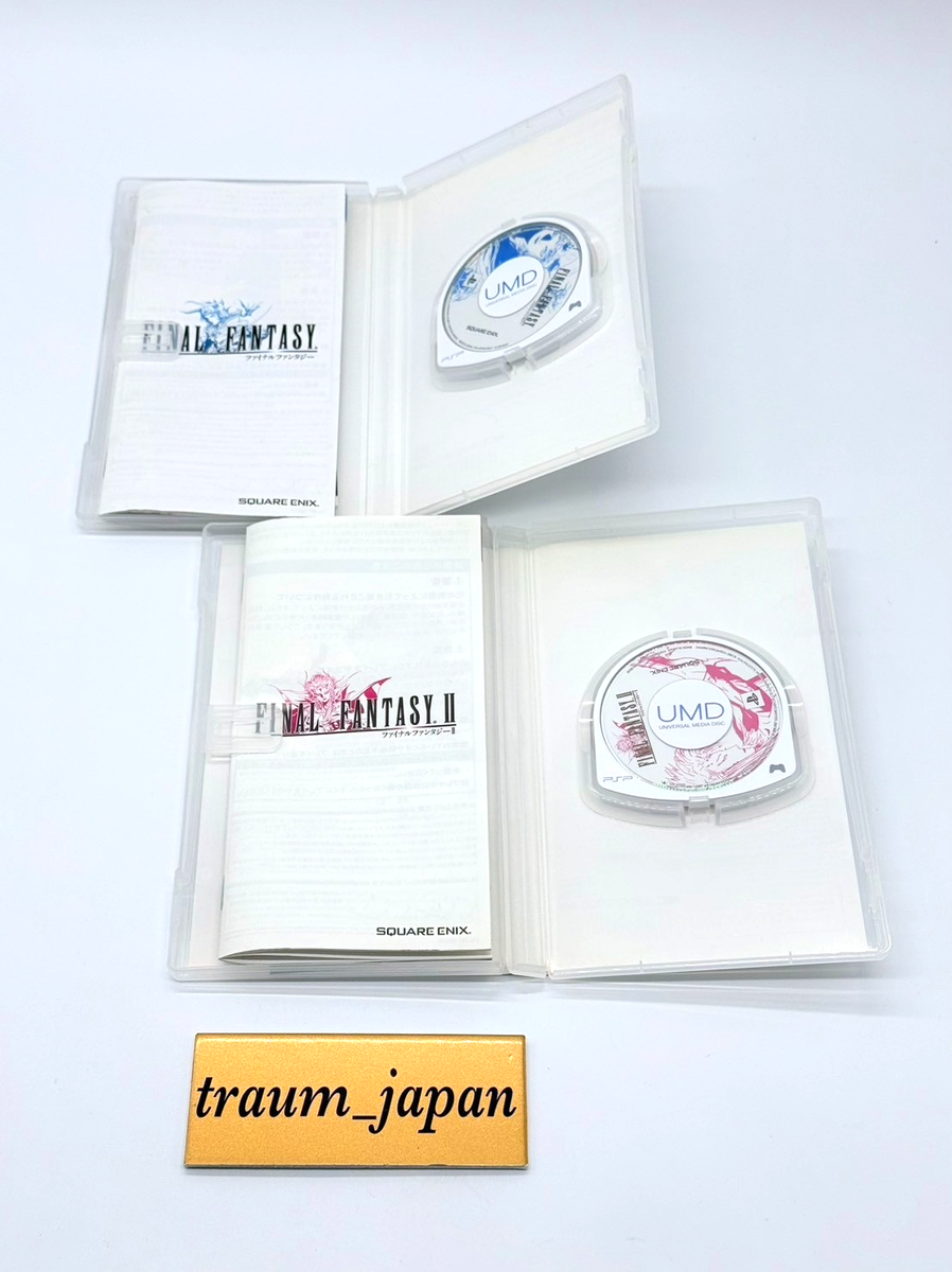 PSP Final Fantasy I II III set FF 1 2 3 Japan PlayStation Portable
