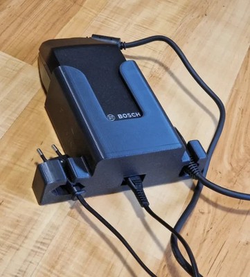 Bosch 4a E-Bike Charger Wall Mount - 3d Printed