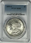 1899 O MORGAN DOLLAR PCGS MS 66