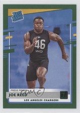 2020 Panini Donruss Rated Rookie Press Proof Green Joe Reed #346 0kb5