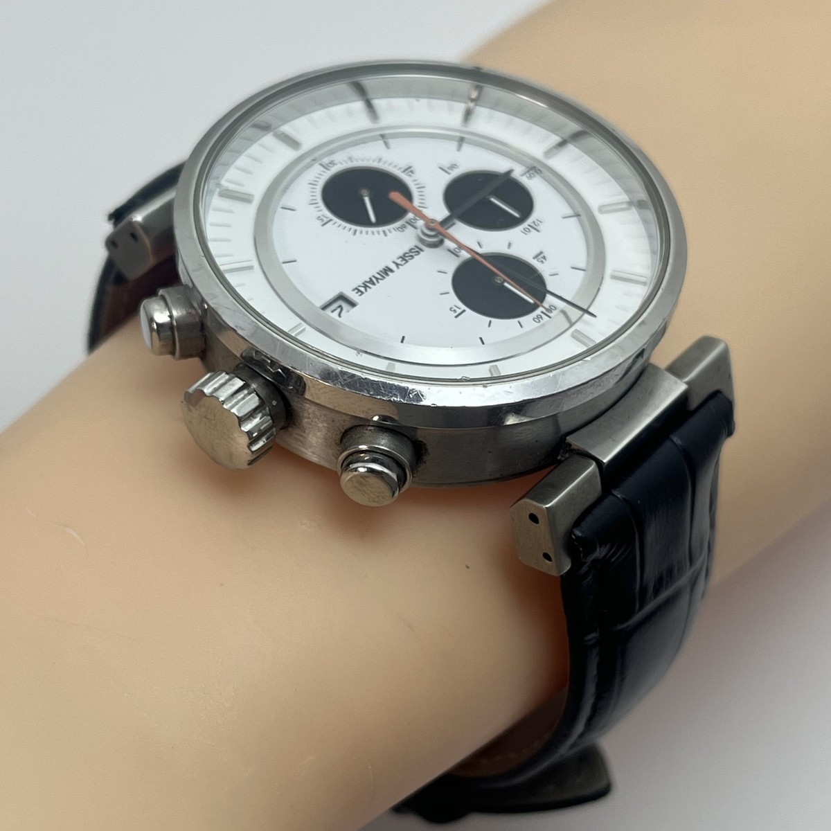 Seiko Issey Miyake W Satoshi Wada Chronograph VK67 Japan Designer