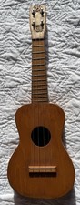 Vintage 1940s Ukelele Handmade Carved Head