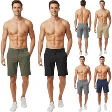 New Mens Hurley Shorts Stretch Quick Dry Casual Summer Chino Golf Pants 72-15