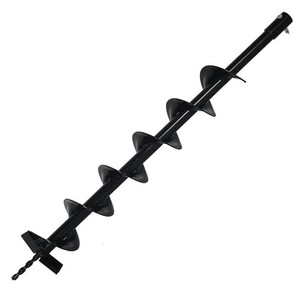 XtremepowerUS 4 in. Post Hole Digger Earth Auger Bit