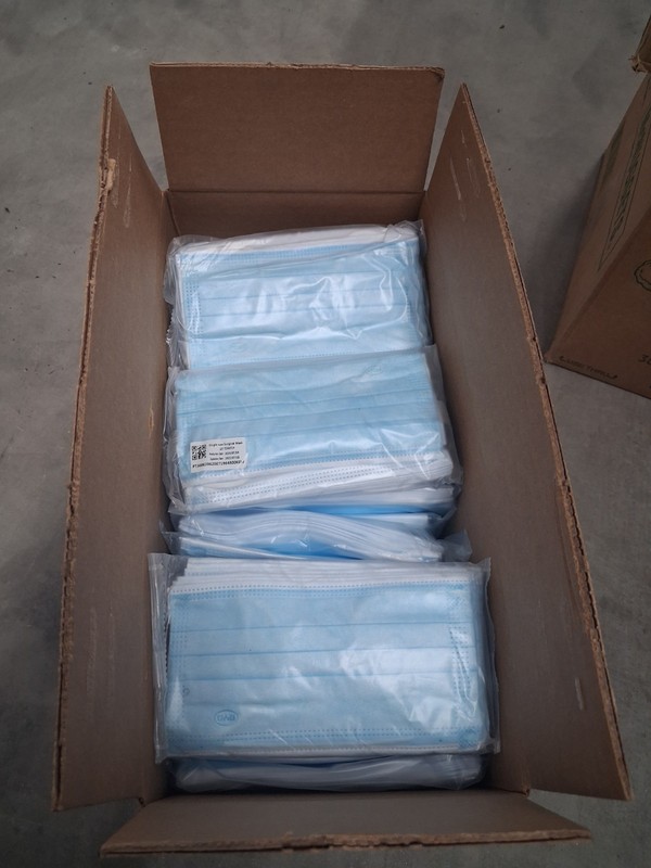 Lot Of 250 BYD Care Single Use Disposable 3-Ply Mask Packs Of 10 FREE SHIPPING 