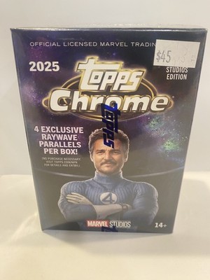 2025 Topps Chrome Marvel Studios Value Box