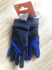 Kipsta football gloves indigo blue 6 years - brand new